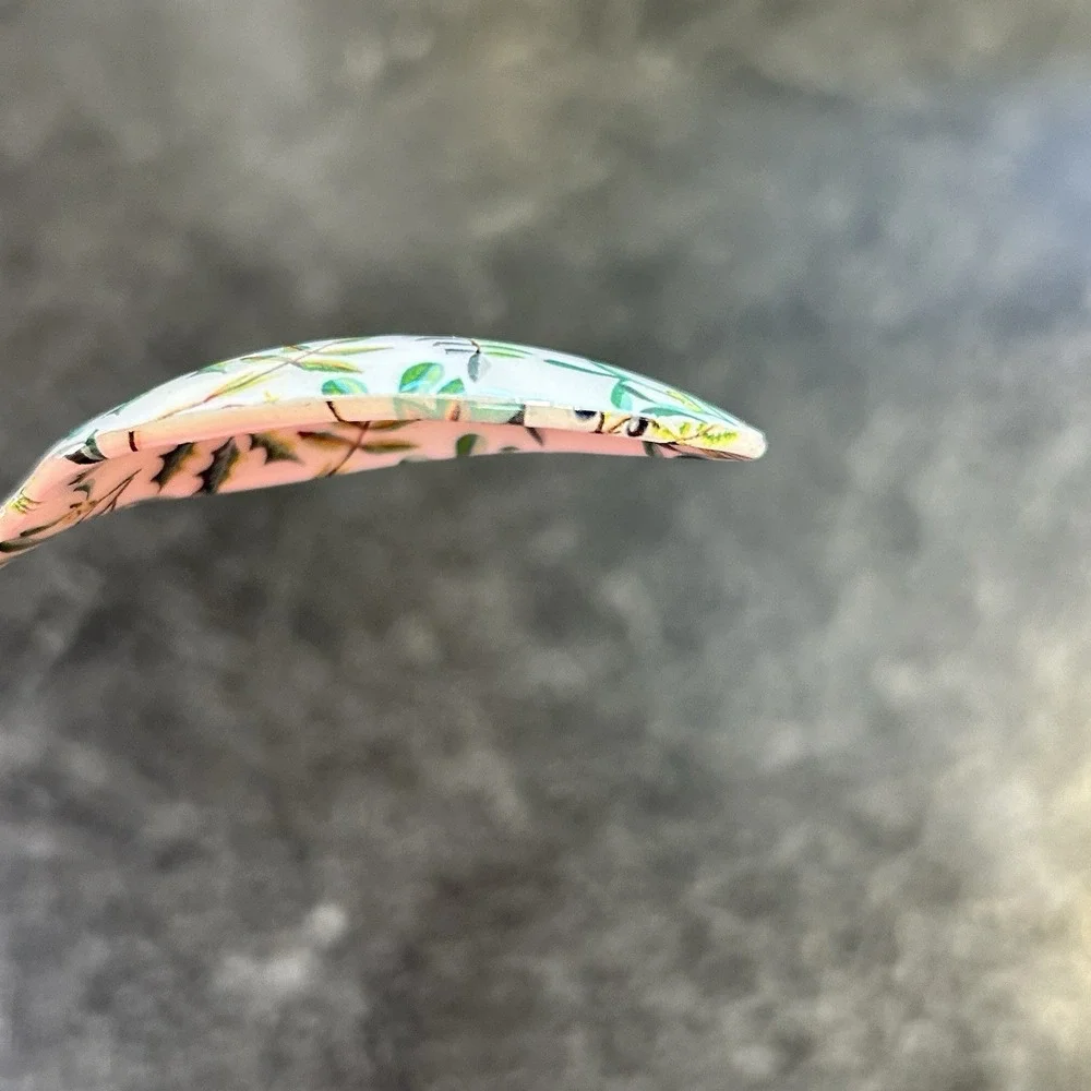 NEW Enameled‎ Stainless Holly Berry Christmas Tea Spoon 5.5